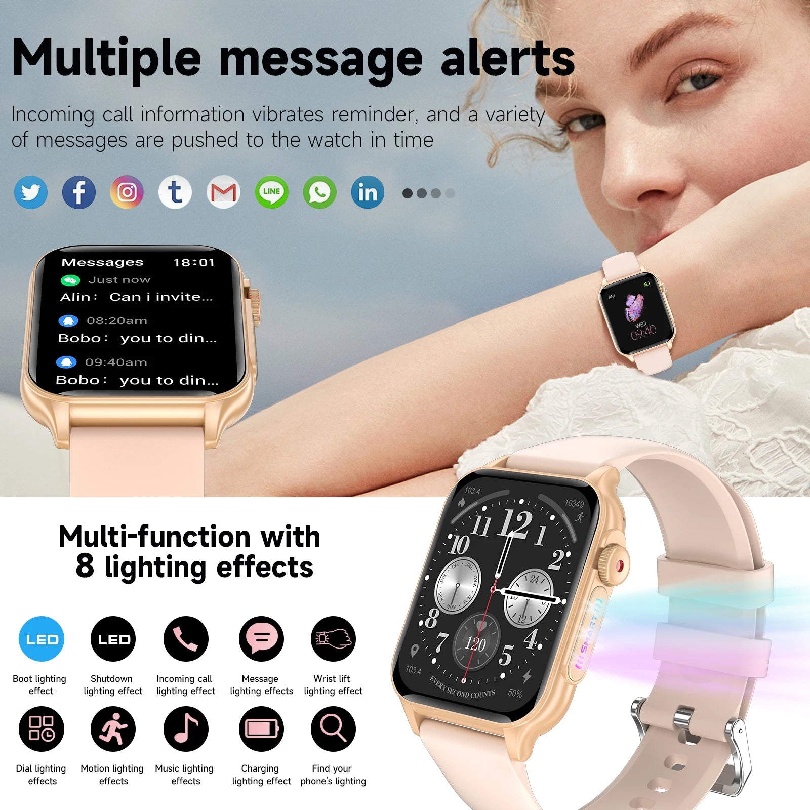  Smart Fitness Watch