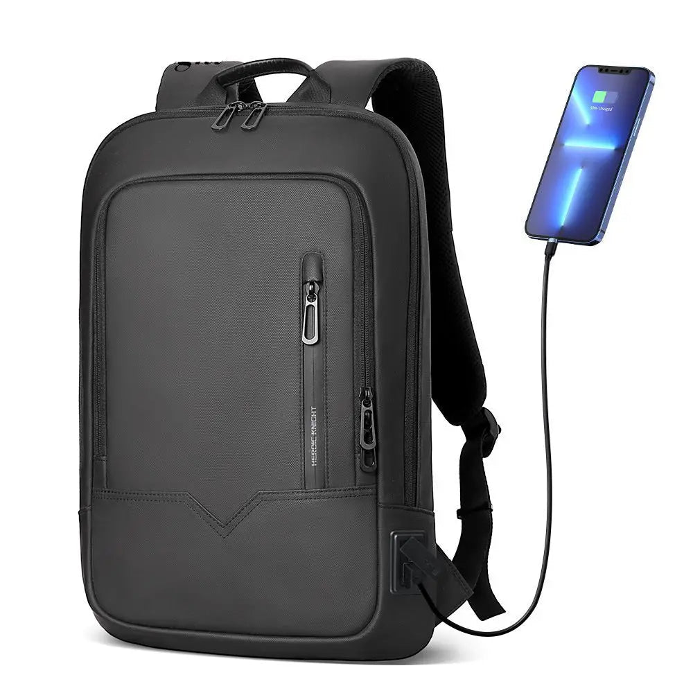 HEROIC KNIGHT 8228 Professional Laptop Bag & Business Backpack with USB Charger