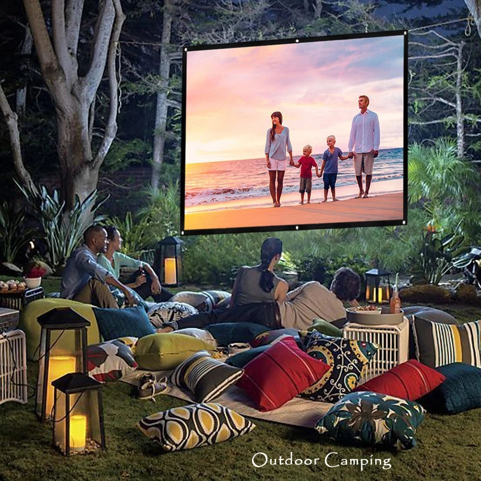 SALANGE PSB001 16:9 Matte White Portable Projector Screen