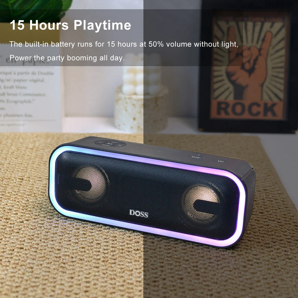 DOSS SoundBox Pro+ Portable Bluetooth Wireless Speaker