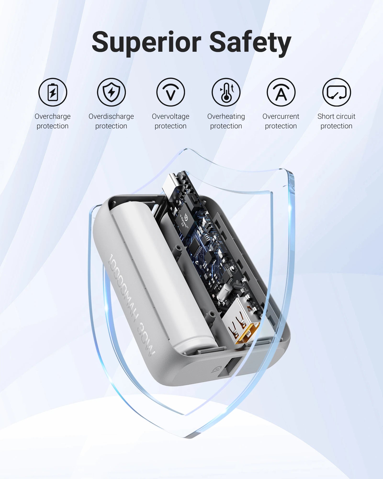VOLTME Hypercore 10K Lite 10000mAh Portable Charger and Power Bank