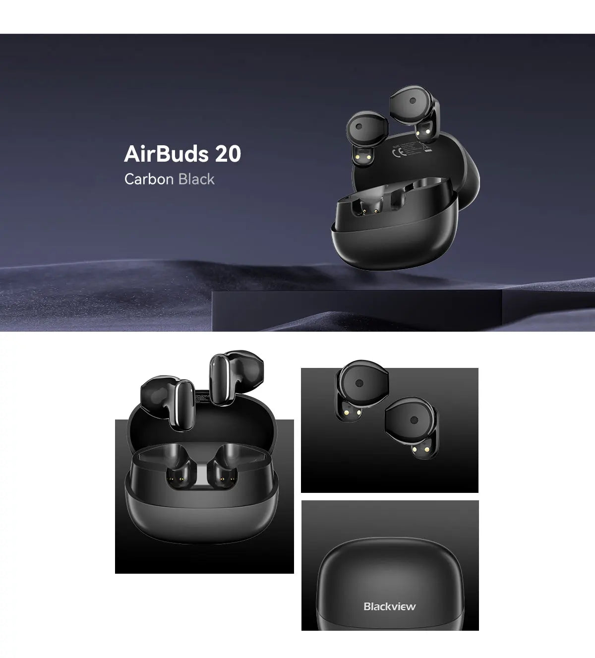BLACKVIEW AirBuds 20 TWS Bluetooth Wireless Headphones