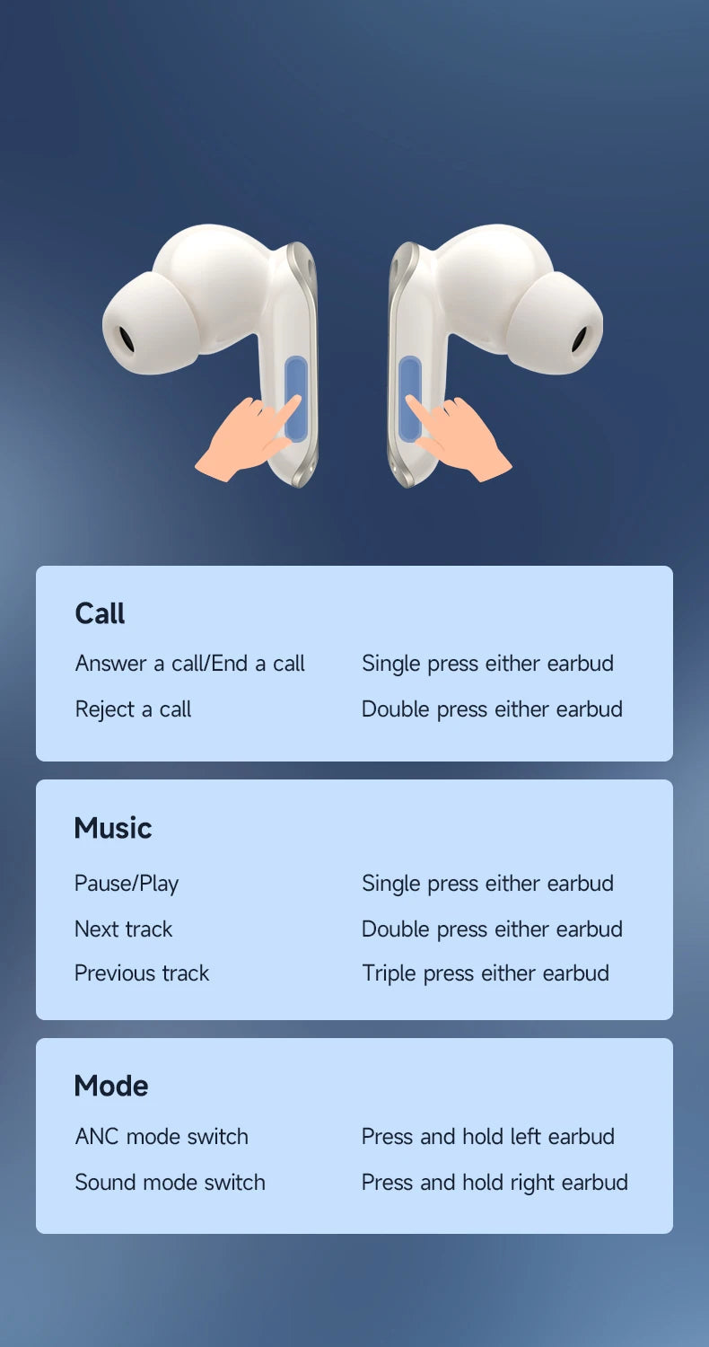 EDIFIER NeoBuds Pro 3 ANC Bluetooth Wireless Earphones