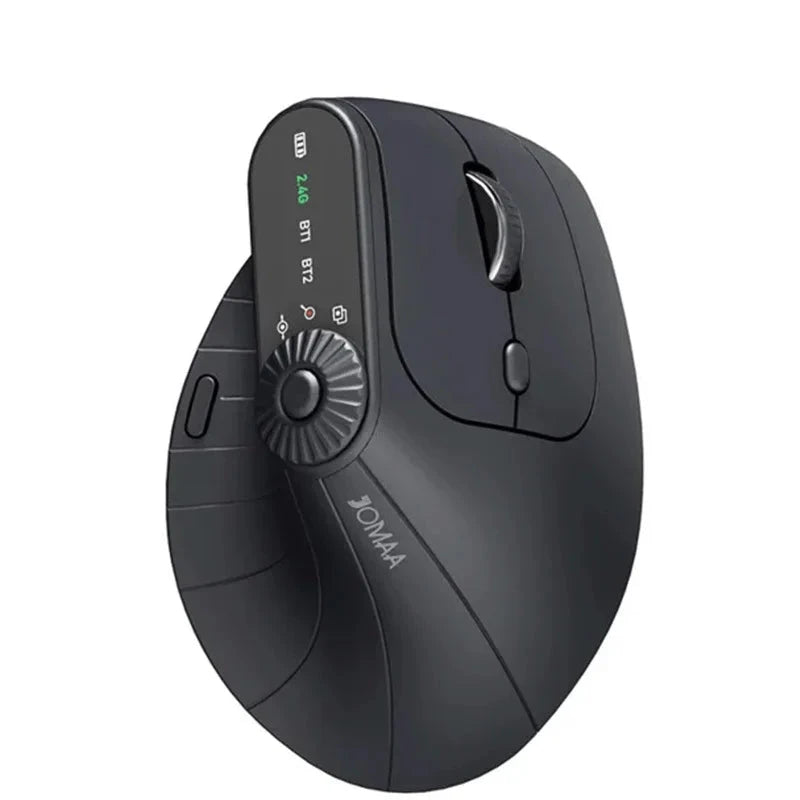 JOMAA Multi-Device Rechargeable Ergonomic Wireless Mouse