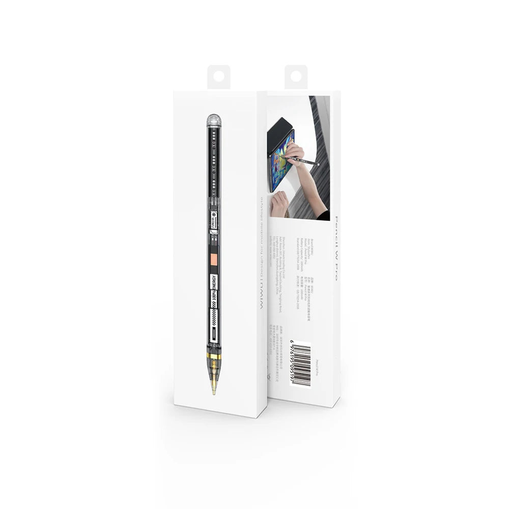 WiWU Transparent Magnetic Charging Stylus Pen for Apple iPad