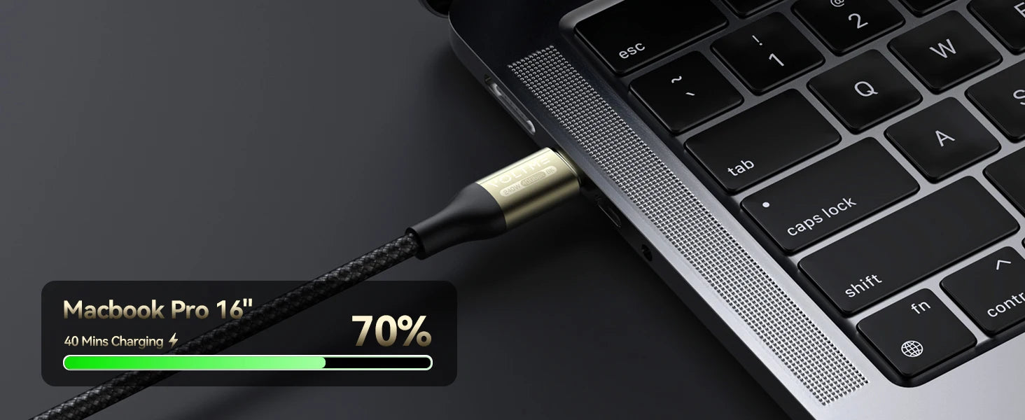 VOLTME 240W Type-C to Type-C Fast Charging and Data Cable