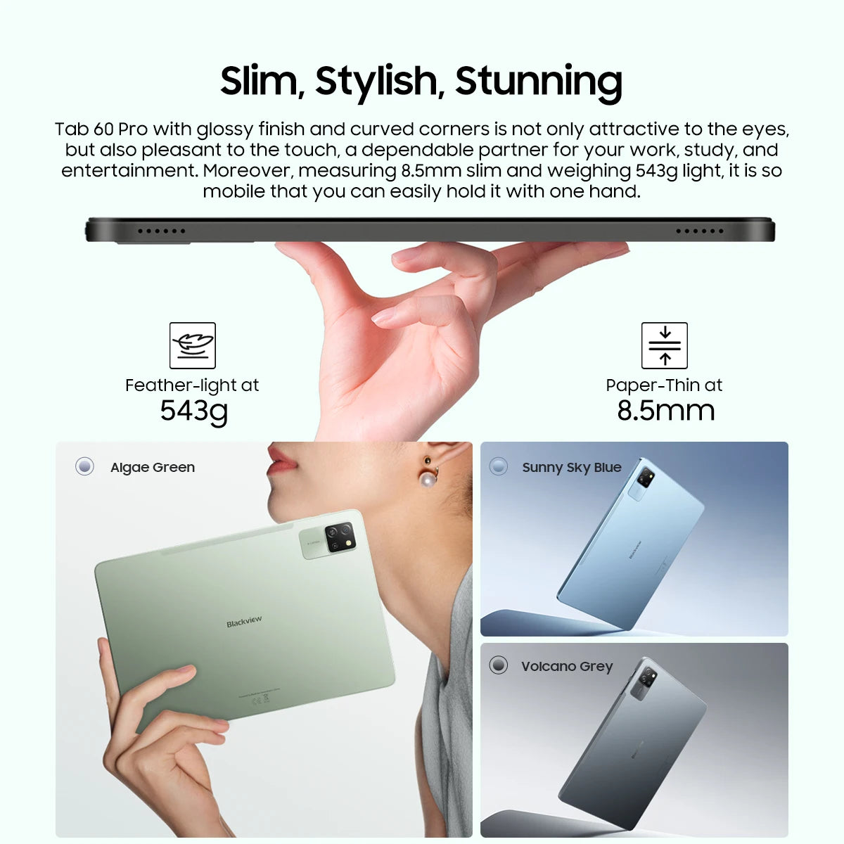 BLACKVIEW Tab 60 Pro 10.1" 4G Android Tablet - 256GB