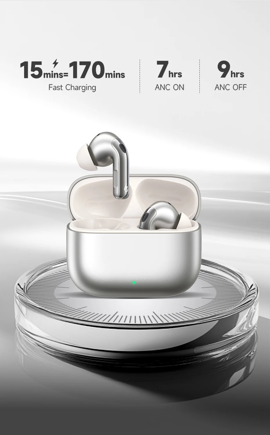 EDIFIER Evobuds Pro Noise Cancelling Bluetooth Wireless Earbuds