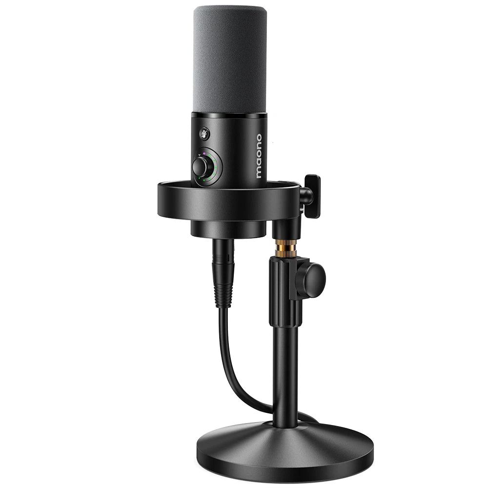 MAONO PD300X Dynamic Streaming Microphone & Stand