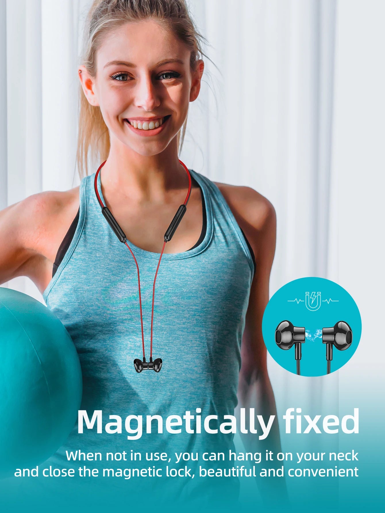 HOCO ES67 Neckband Bluetooth Wireless Earphones