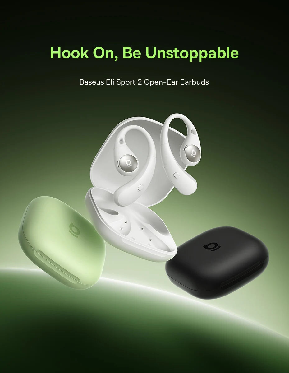 BASEUS Eli Sport 2 Bluetooth Wireless Open-Ear Headphones