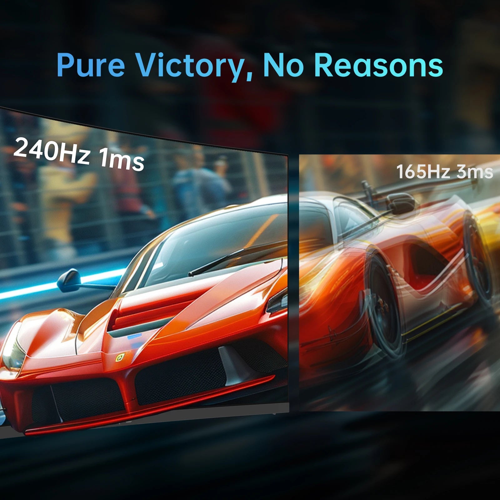 KTC 32" 240Hz FHD Curved Gaming Monitor - Black