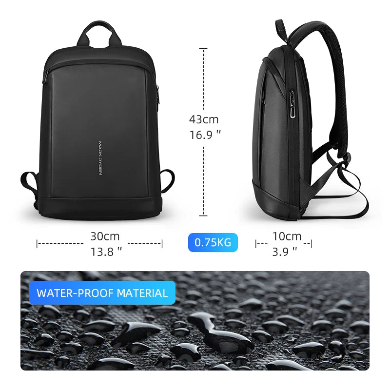 MARK RYDEN MR9813 Thin Business Travel Backpack