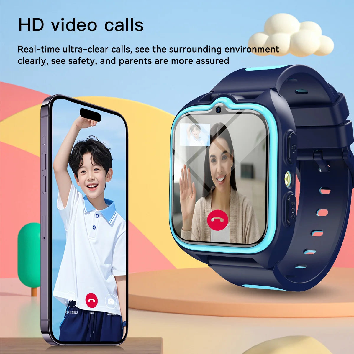 BLACKVIEW Z30 1.75" Kids Smart Watch