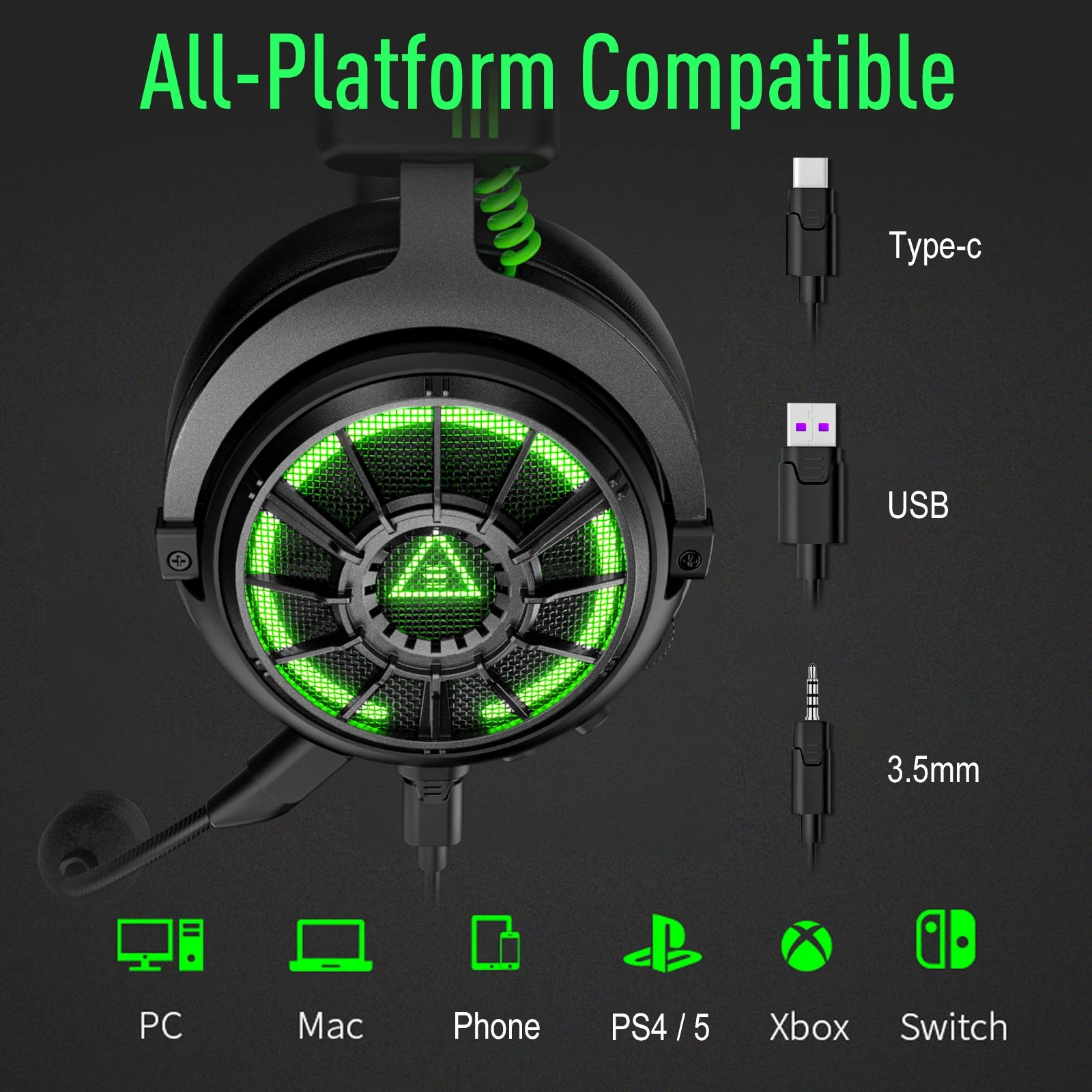EKSA E5000 StarEngine Pro Wired Gaming Headset