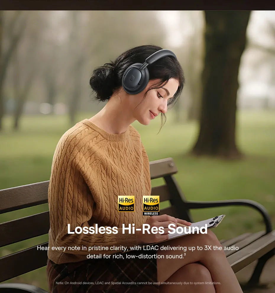 BASEUS Bowie MH1 Adaptive Noise Cancelling Bluetooth Wireless Headphones