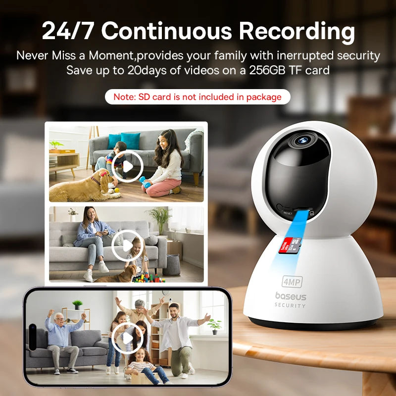 BASEUS P1 4MP Indoor Smart Home Security Camera