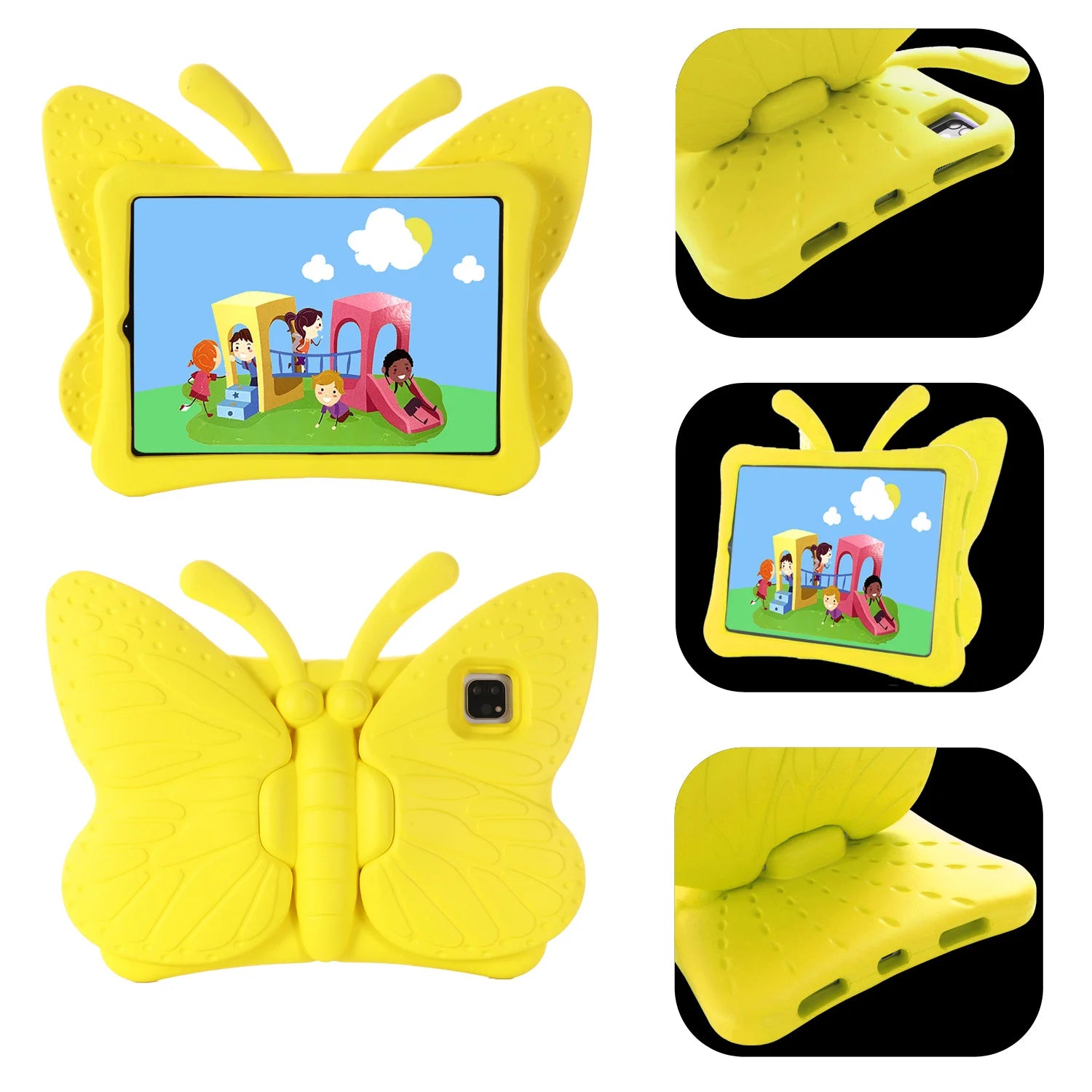 Butterfly Shockproof and Protective iPad Case for Kids