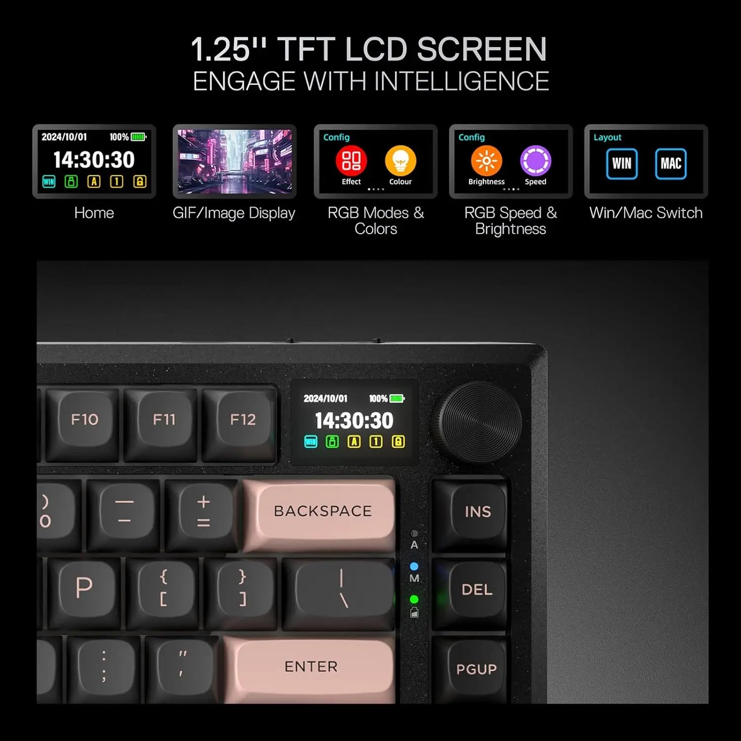 REDRAGON Eclipse K720 Pro Bluetooth Wireless Gaming Keyboard