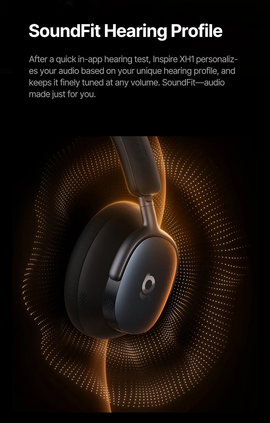 BASEUS Inspire XH1 Active Noise Cancelling Bluetooth Wireless Headphones