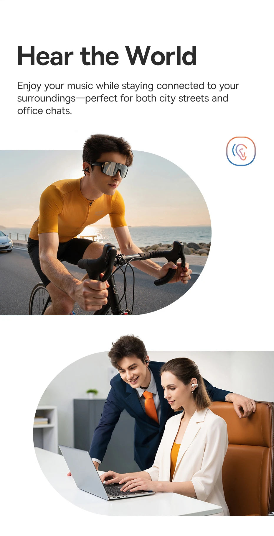 BASEUS BC1 Bluetooth Wireless Open-Ear Earphones