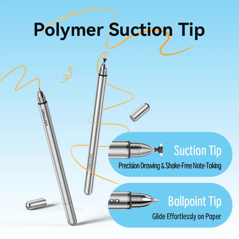 VENTION 2in1 Stylus Pen for Apple iPad