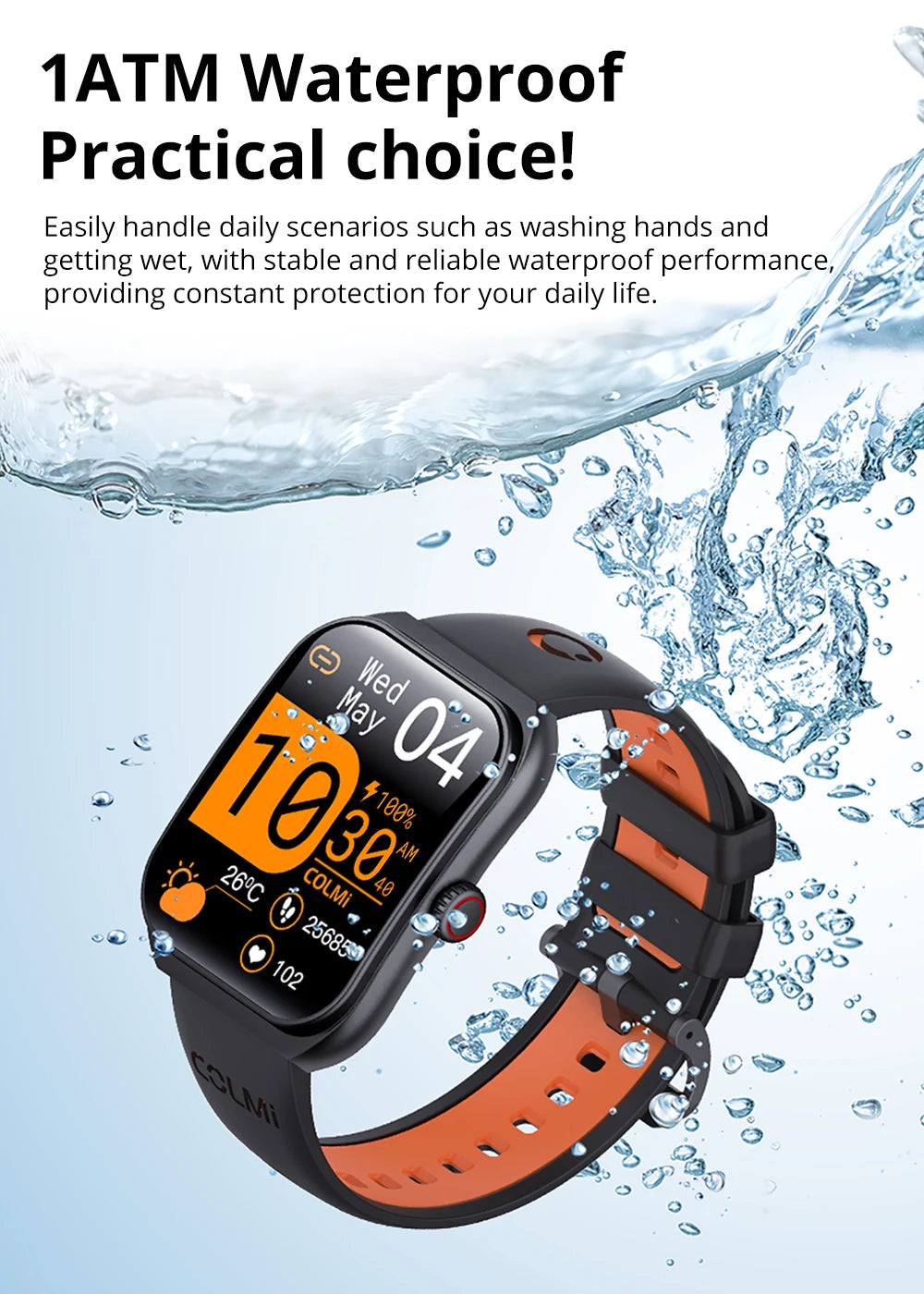 COLMI P86 1.93" AMOLED Smart Watch