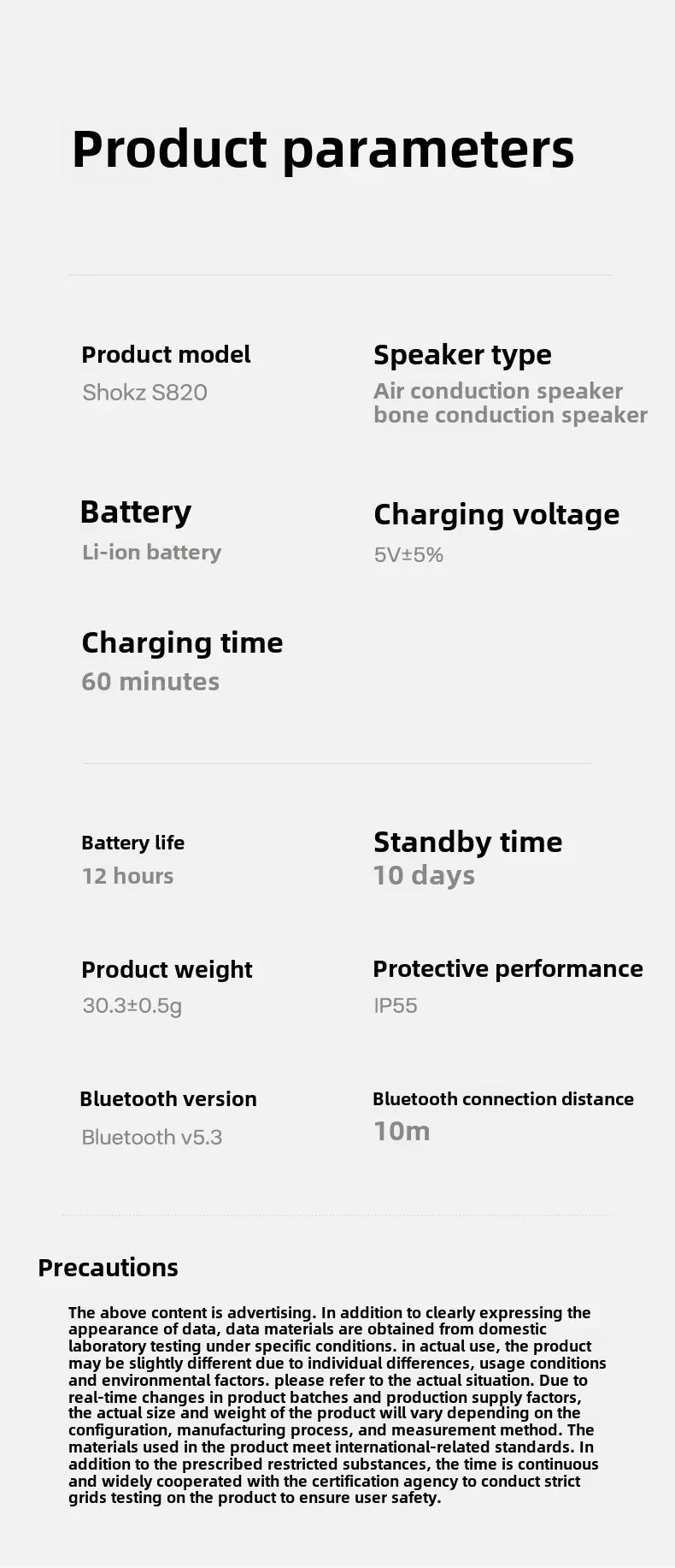 SHOKZ OpenRun Pro 2 Bone Conduction Sports Headphones