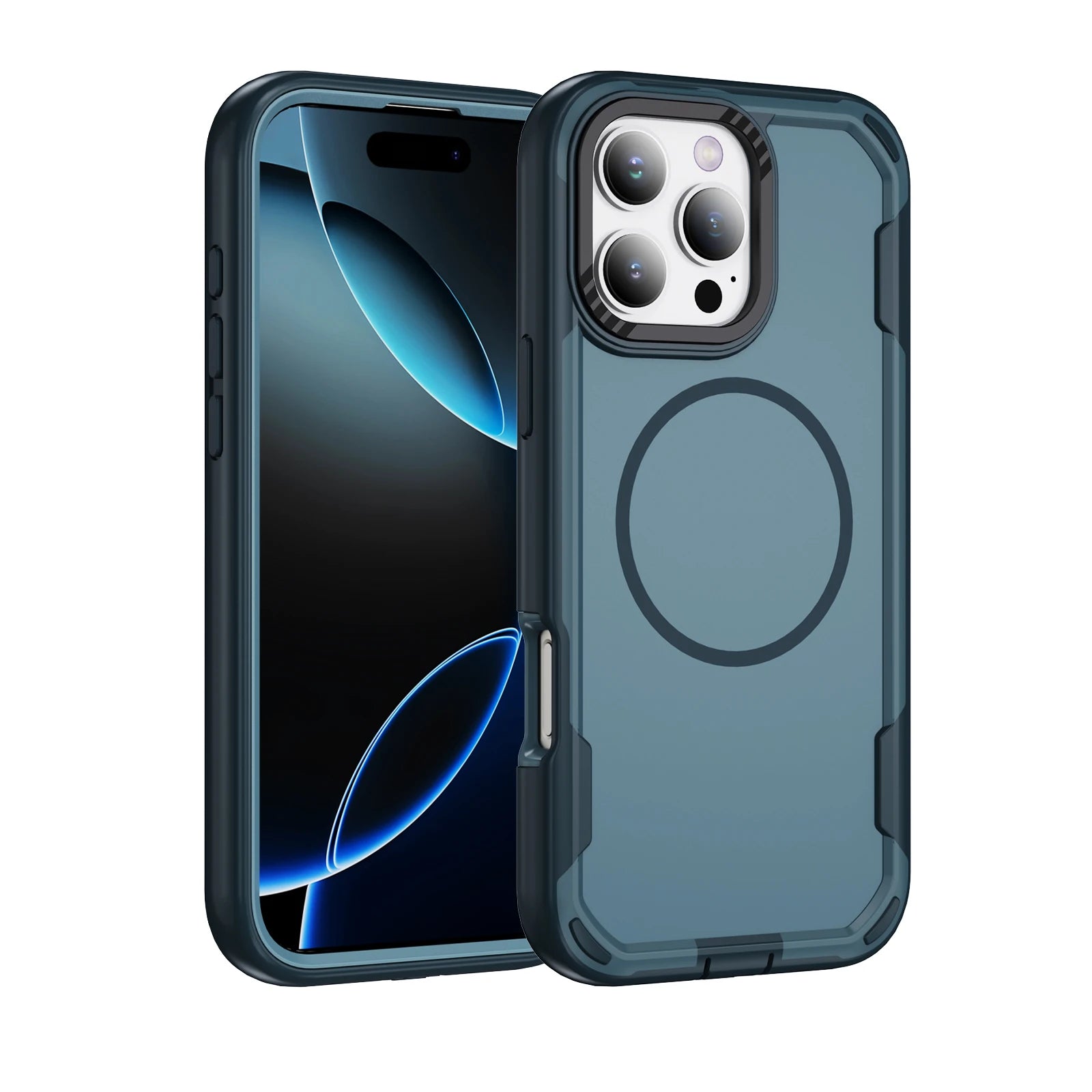 MagSafe Shockproof Rugged Armor Case for iPhone