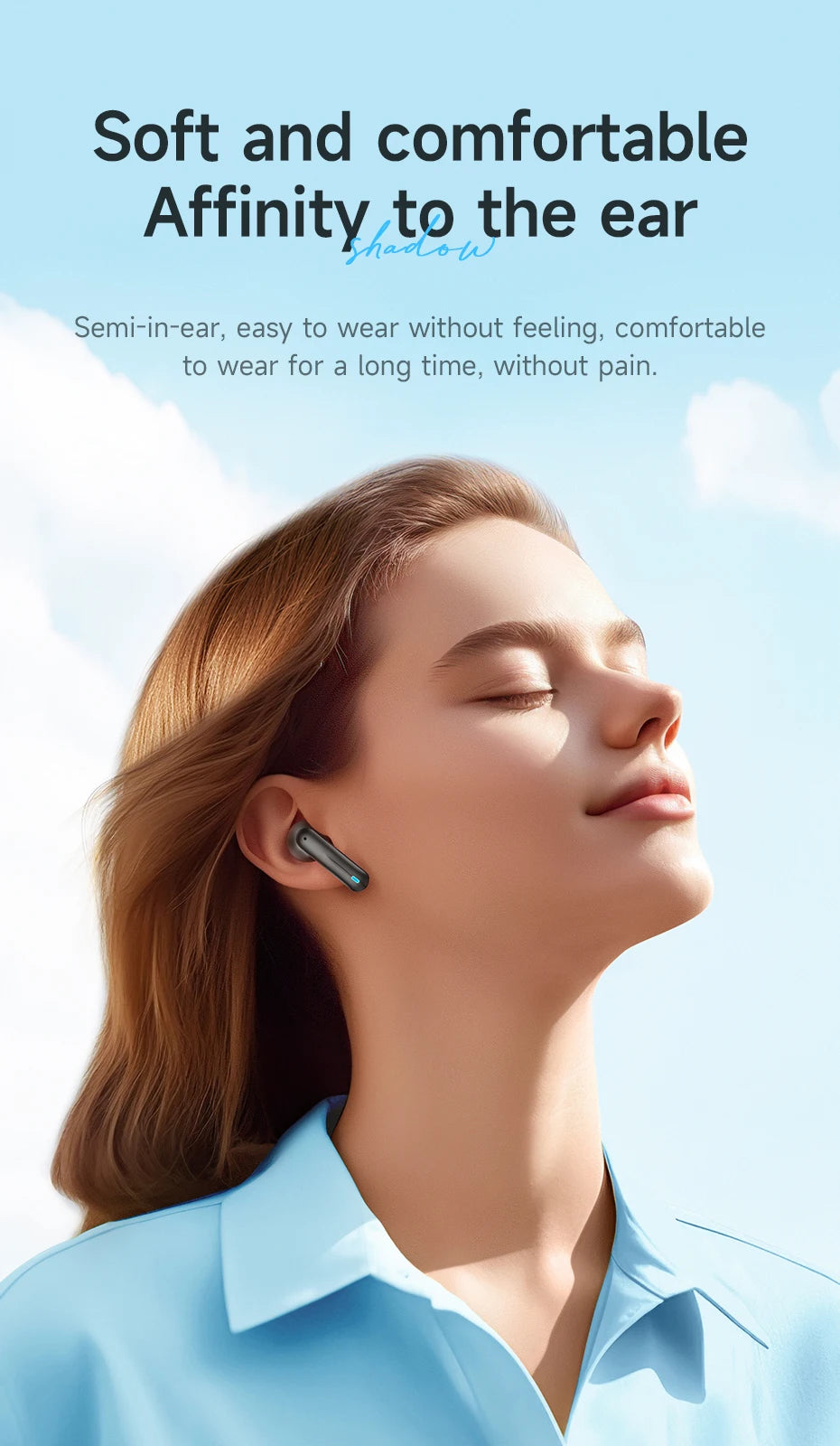 HOCO EQ6 Bluetooth Wireless Earbuds