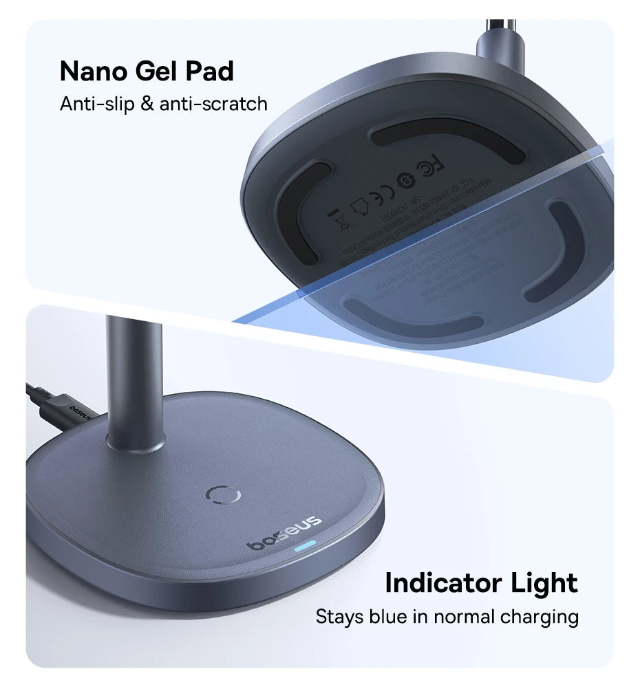 BASEUS Orbit 2 Pro Air-Cooled 2in1 Wireless Charging Stand