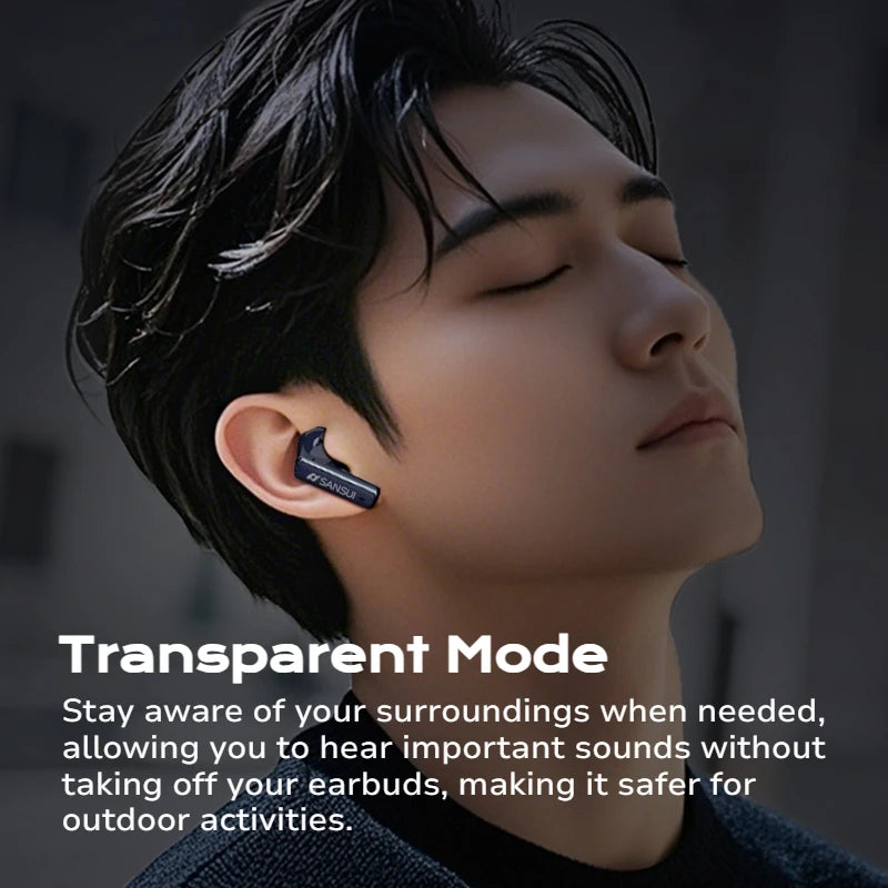 SANSUI W28 ANC Bluetooth Wireless Earphones