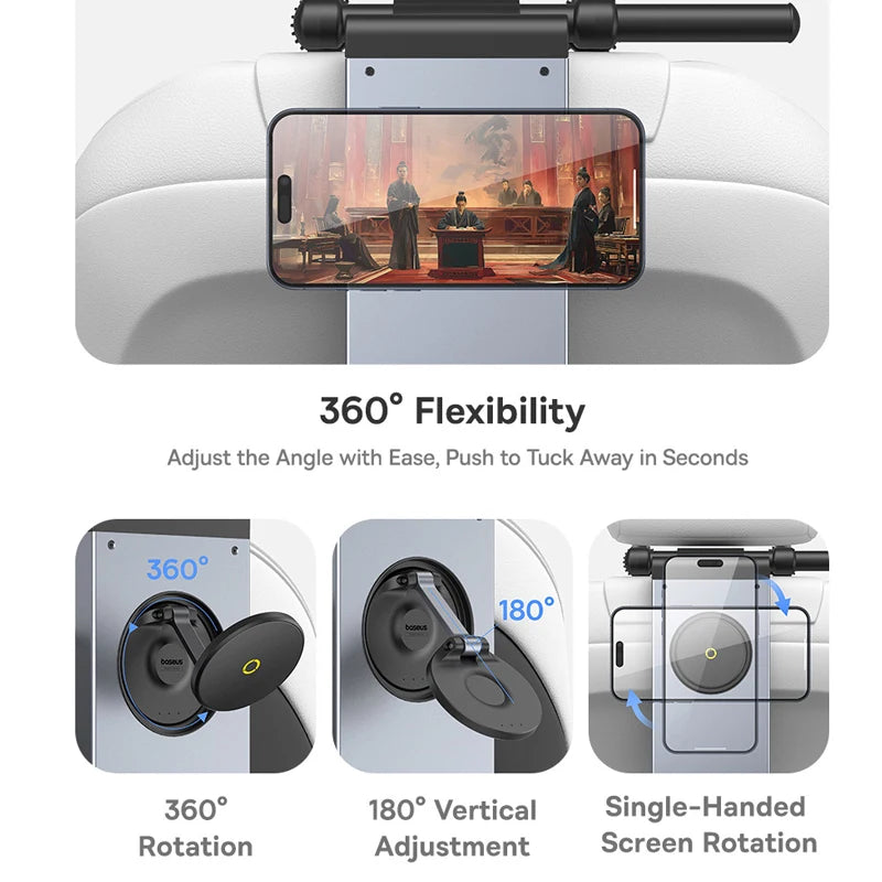BASEUS MagPro Series 2 Headrest Tablet Holder & Tray