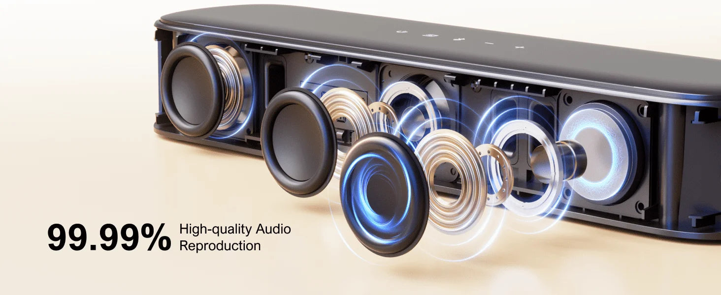 ULTIMEA Aura A30 5.1 Wireless Sound Bar with Subwoofer