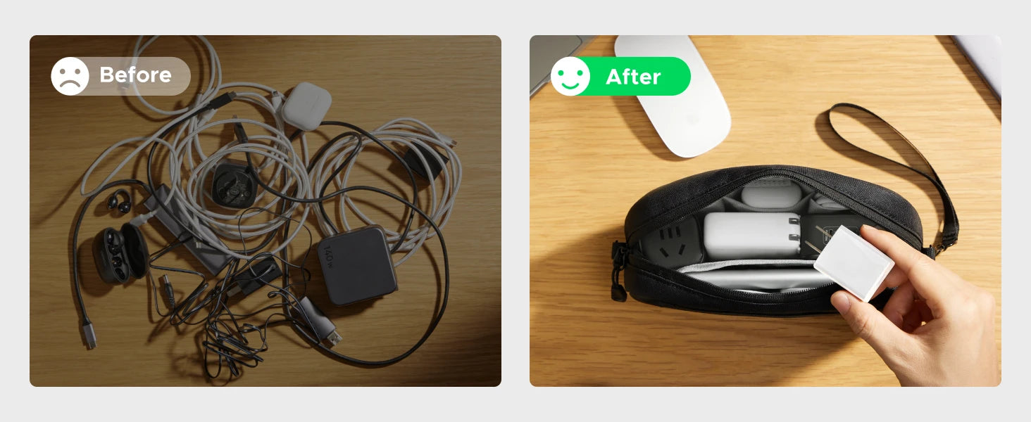UGREEN Portable Tech Storage Travel Bag
