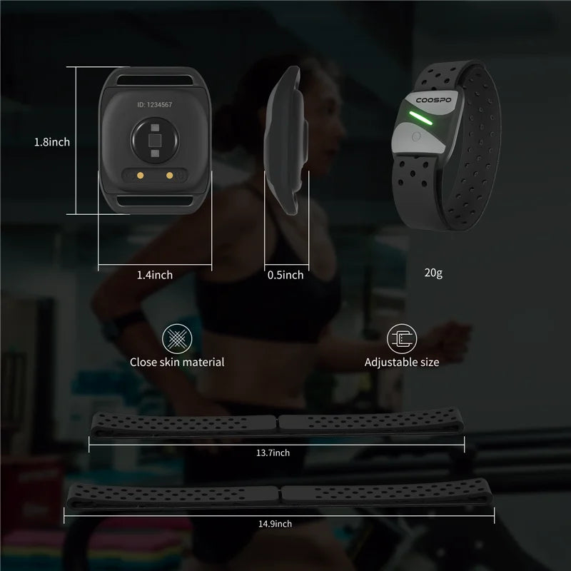 COOSPO HW807 Heart Rate Monitor Armband