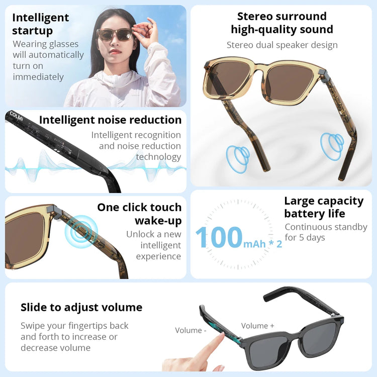 COLMI Bluetooth Smart Glasses
