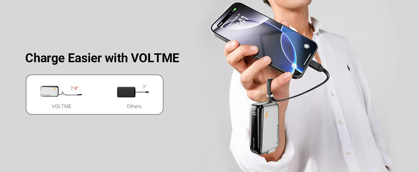 VOLTME GaN Zero 5K Hybrid 3in1 Power Bank and Wall Charger