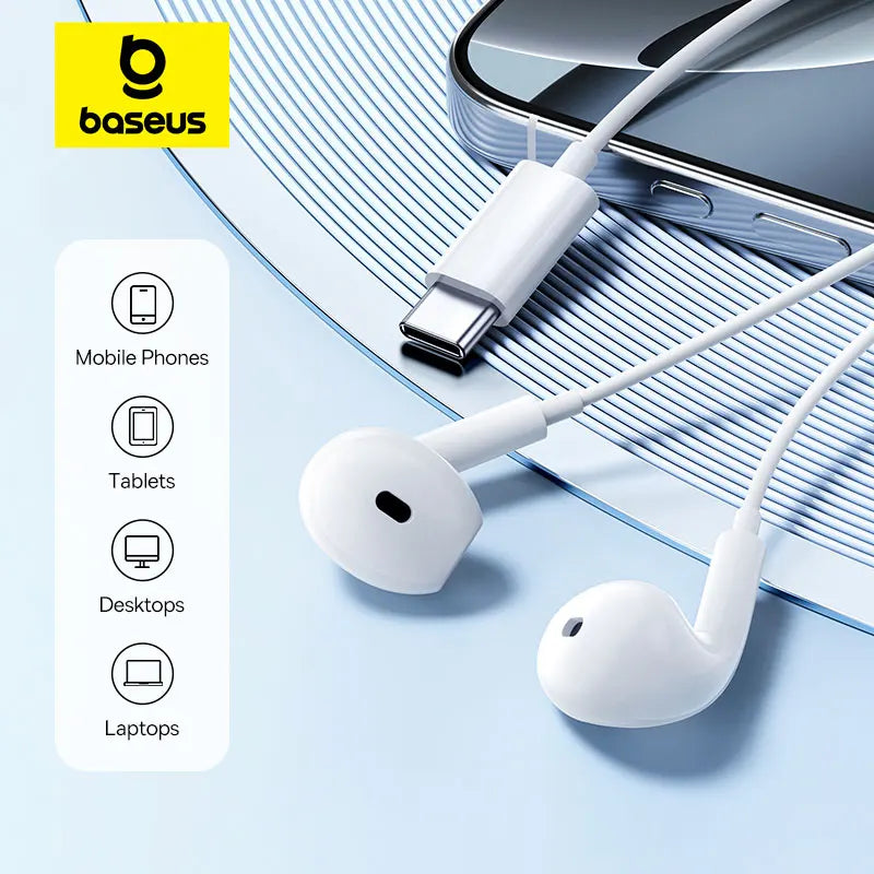 BASEUS Encok CZ19 In Ear Wired Earphones