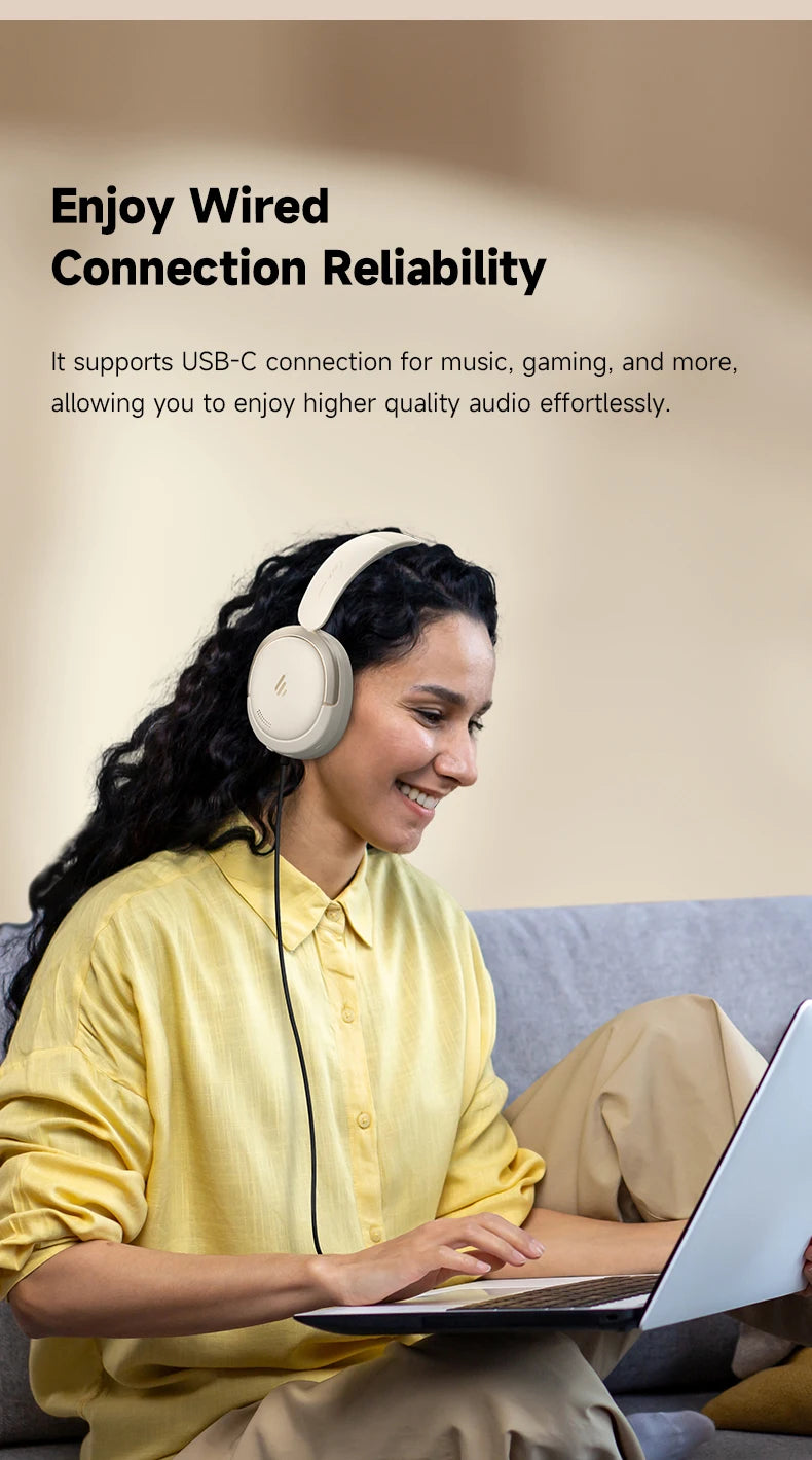 EDIFIER Atom Max ANC Bluetooth Wireless Headphones