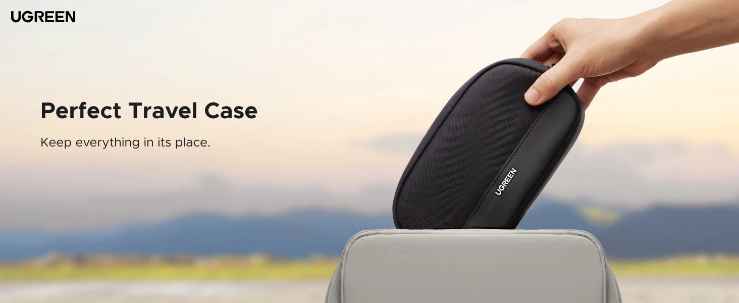 UGREEN Portable Tech Storage Travel Bag