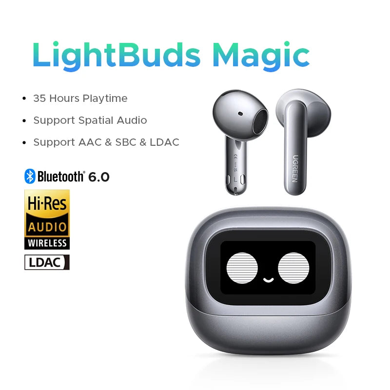 UGREEN LightBuds Magic Noice Cancelling Bluetooth Wireless Earphones