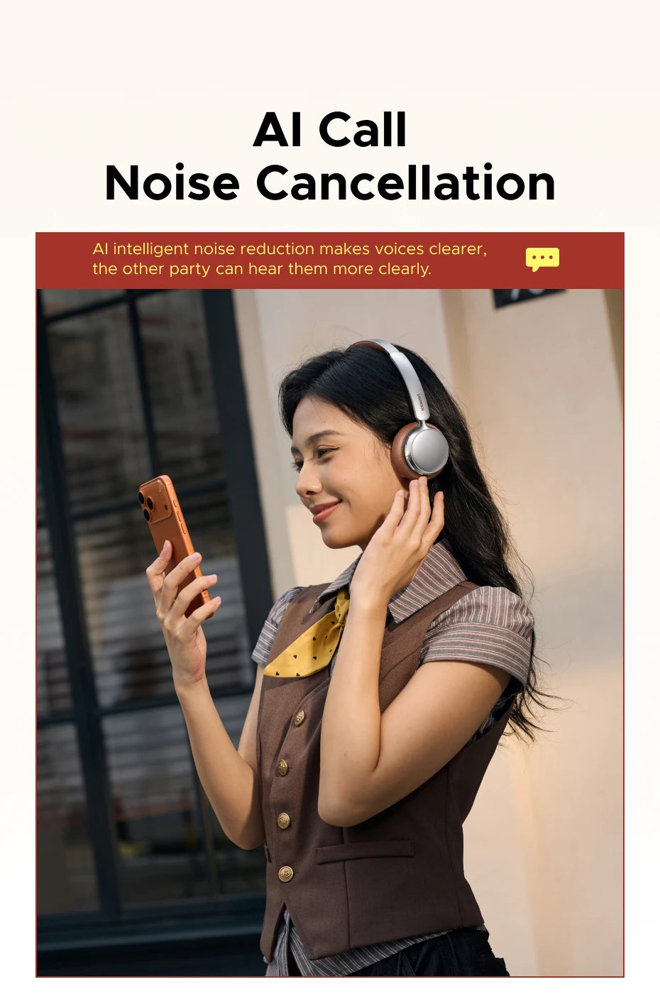 UGREEN Studio Plus Noise Cancelling Bluetooth Wireless Headphones