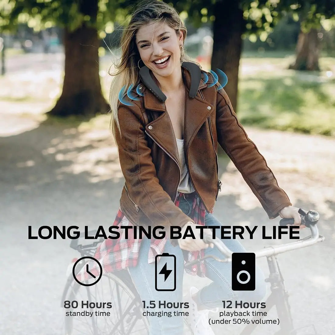 MONSTER Boomerang Portable Bluetooth Wireless Neckband Speaker