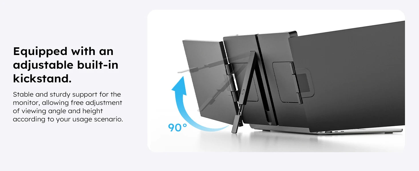 DOPESPLAY Full HD 15.6" Portable Monitor and Laptop Screen Extender