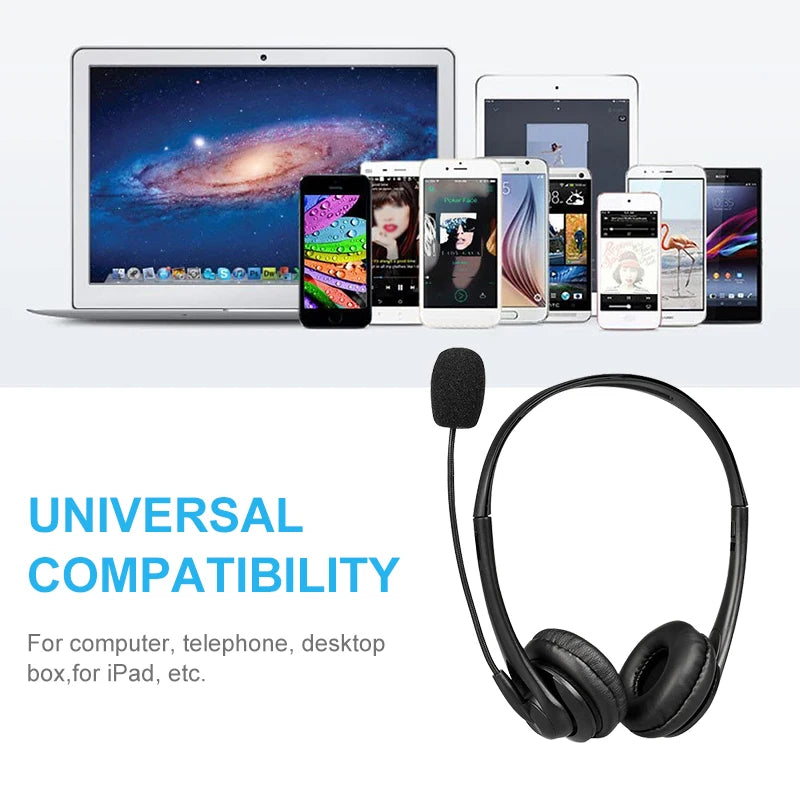 MPOW USB Wired Office Headset