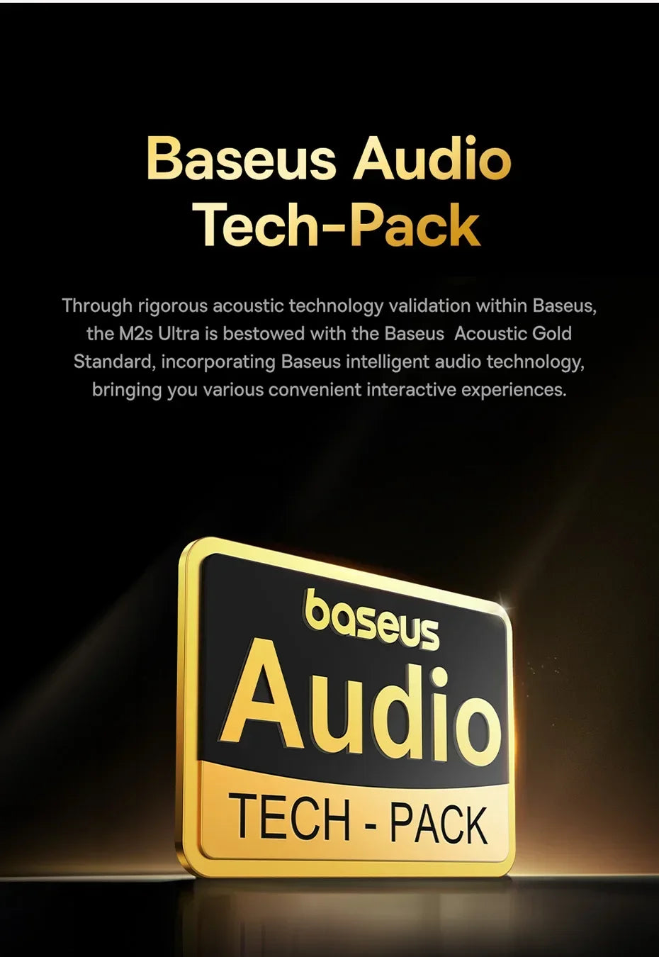BASEUS Bowie M2s Ultra ANC Bluetooth Wireless Earphones