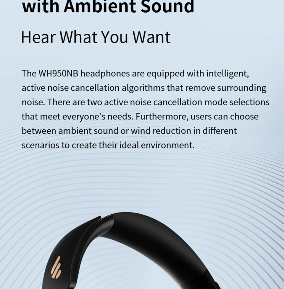 EDIFIER WH950NB ANC Bluetooth Wireless Headphones