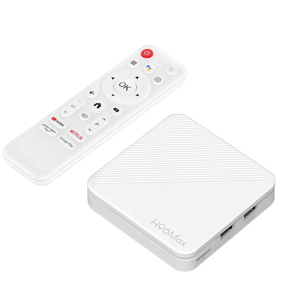 H96 Max 4K Android TV Smart Box with Google Assistant