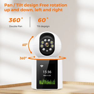 BESDER 4MP WiFi 360° Rotating Indoor 